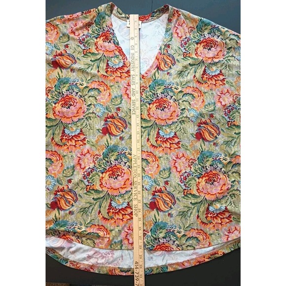 Show Me Your Mumu Skylar Slouch OVERSIZE Fresh Floral Top - Medium - Picture 10 of 10